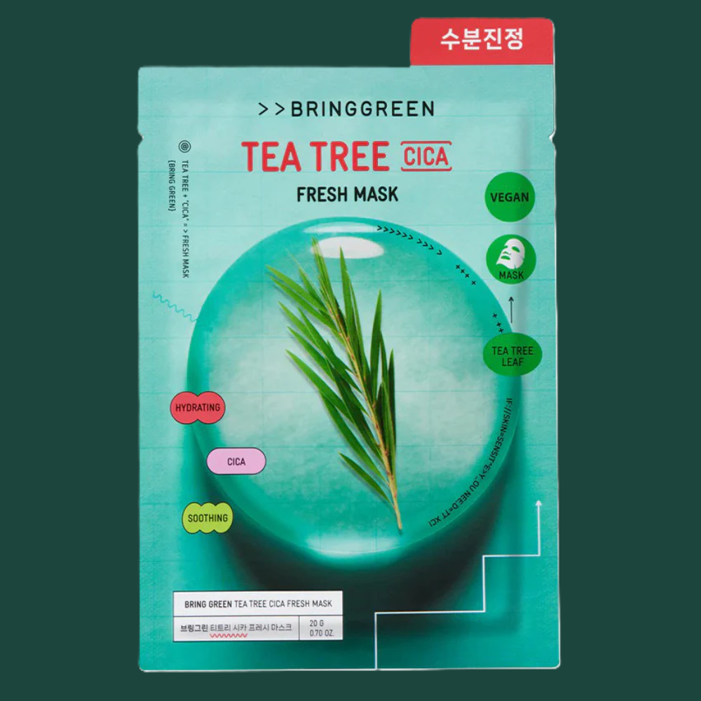tea tree cica face mask